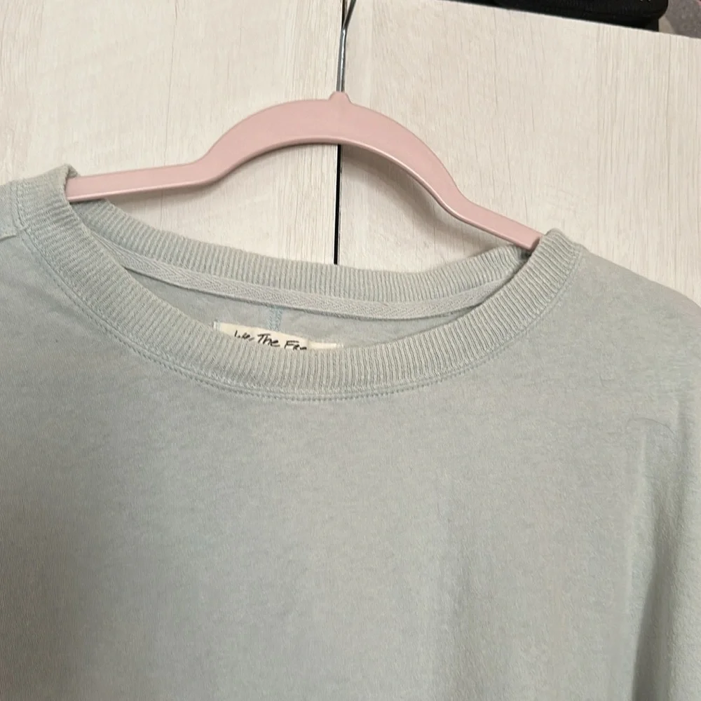 Free People Finish Line Twofer Oversized long sleeve shirt - Picture 7 of 8